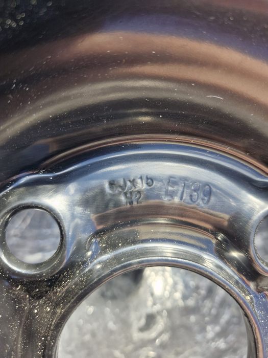 Felgi stalowe 14” Fiat Punto – komplet 4 szt. – malowane proszkowo – czarne