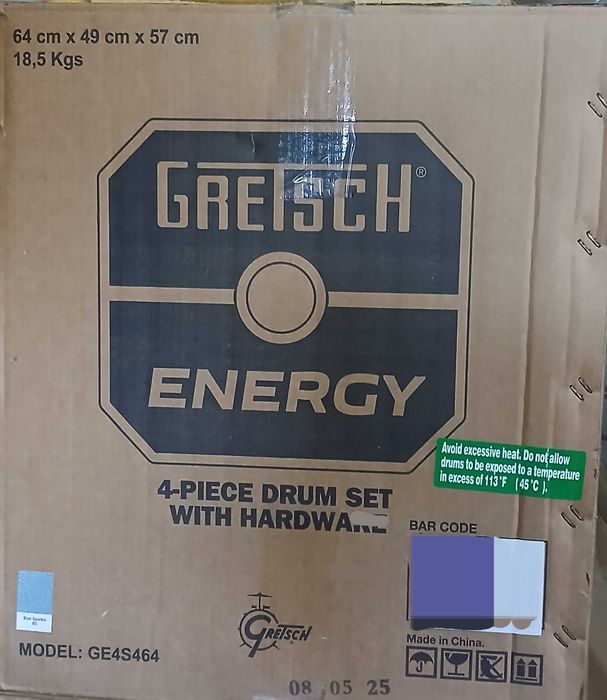 Bateria Gretsch Drums Energy Street