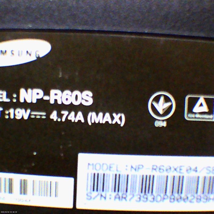 ноутбук самсунг samsung NP-R60S 2Gb ОЗУ