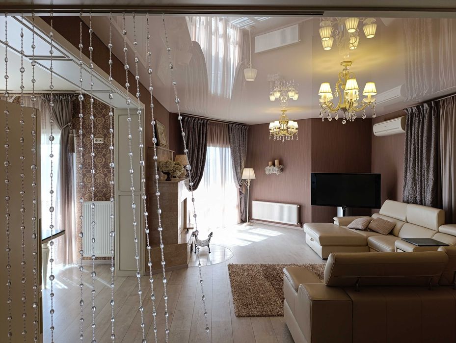 КРАСИВЕЙШИЙ авторский дом на МОРЕ в 3 эт. с красивой мебелью и камином