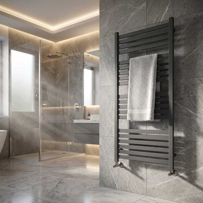 Ідеальна рушникосушарка/полотенцесушитель для теплої ванної