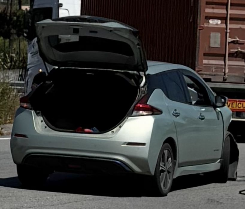 Nissan LEAF salvado