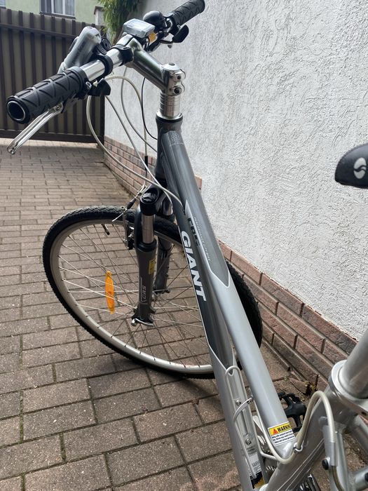 Rower Giant stebrny SLX