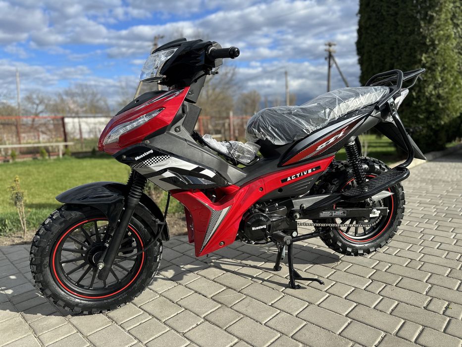 Мопед скутер скутеретта MUSSTANG MT125-3 ACTIVE +