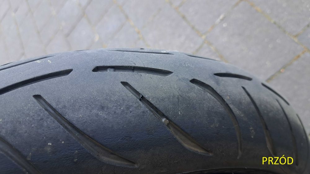 komplet opon Metzeler Sportec M7 RR 120/70 ZR17 180/55 ZR17