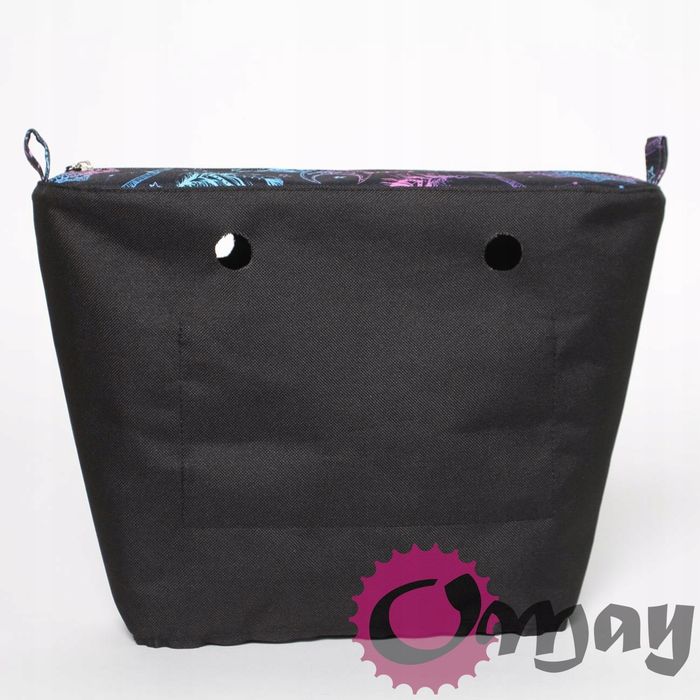 organizer OBAG STANDARD łapacze fluo czarny 2 kieszenie wkład OMAY