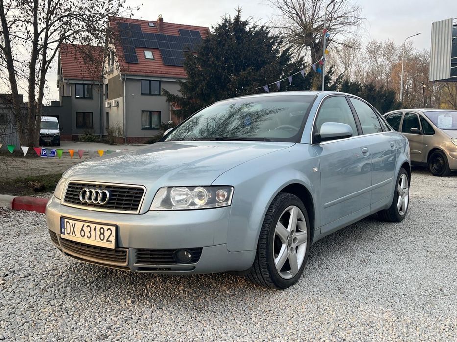 Audi a4 b6 2.0 benzyna sedan ładna bez korozji alufelgi navigacja