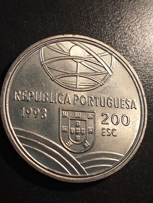 200 escudos 1993 - Primeira Espingarda - IV Série dos Descobrimentos