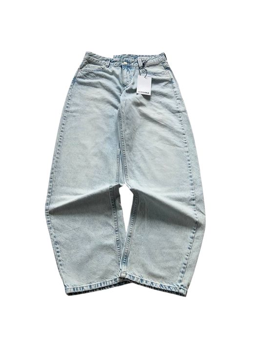 Широкі Джинси Bershka Barrel Balloon Skater Fit Super Baggy Беггі