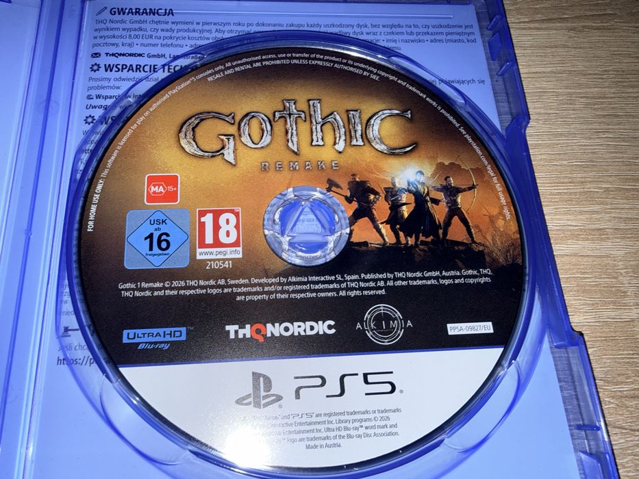 Gothic remake ps5