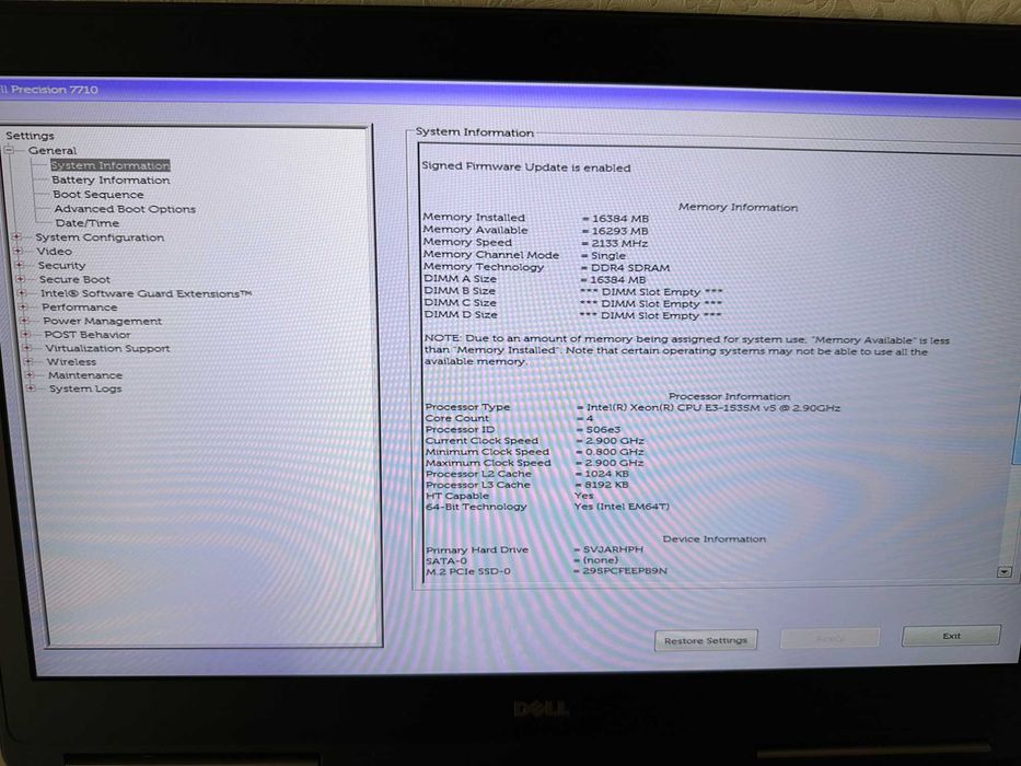 Ігровий 17" Dell Precision 7710 Xeon 1535M RAM 16Gb SSD 500Gb R9 M390X