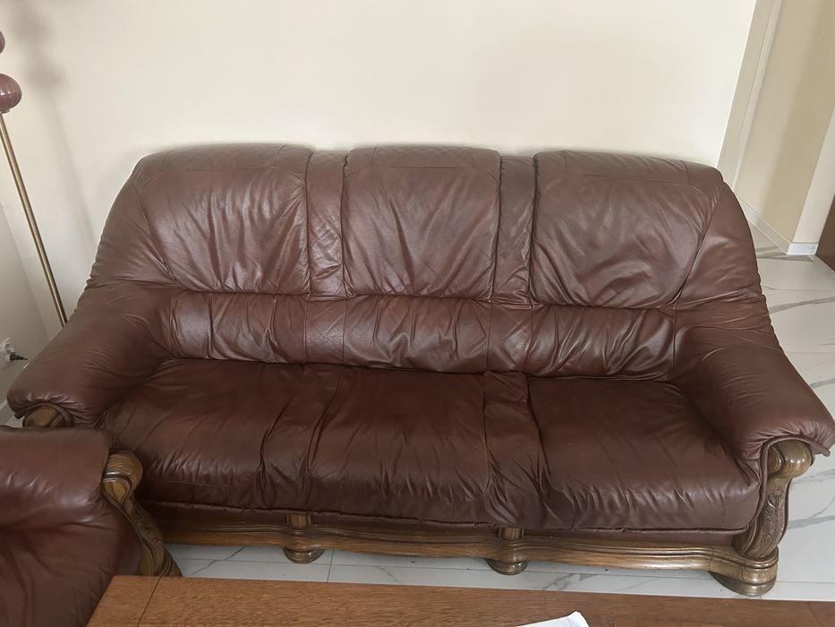 Komplet skorzany 321