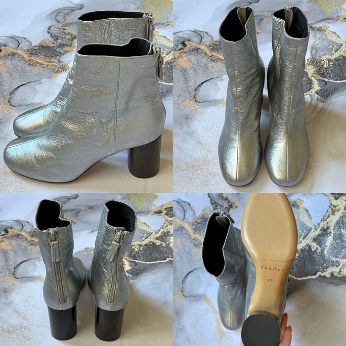 Кожаные ботинки челси 345€ 36р. Sandro Paris, Liu Jo