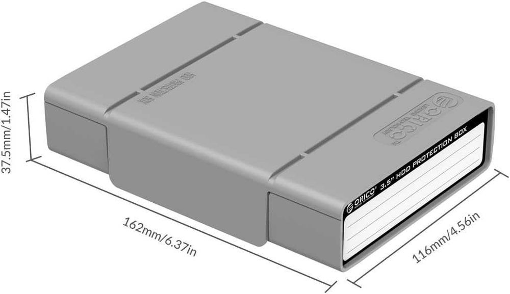 caixas protetoras para discos 3.5'' ORICO PHP35