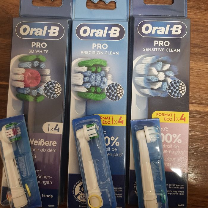 Насадки Oral-b  на eлектричні зубні щітки. Оригінальні!