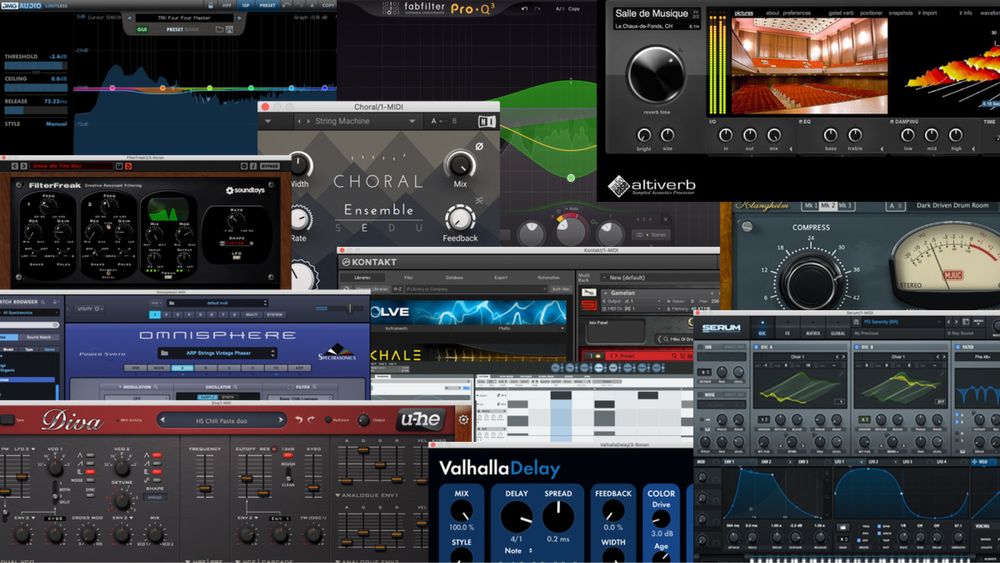 Музичні Плагіни Plugins (vst/audio units): UAD, Roland, Strymon
