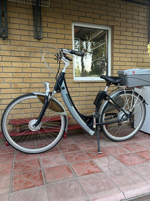 Крутий Електро велосипед з Голандіі,7 швидкостей