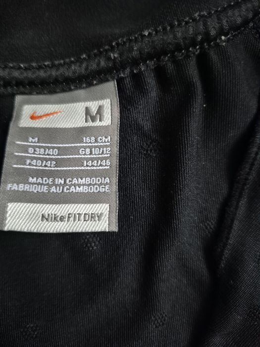Koszulka polo czarna nike M