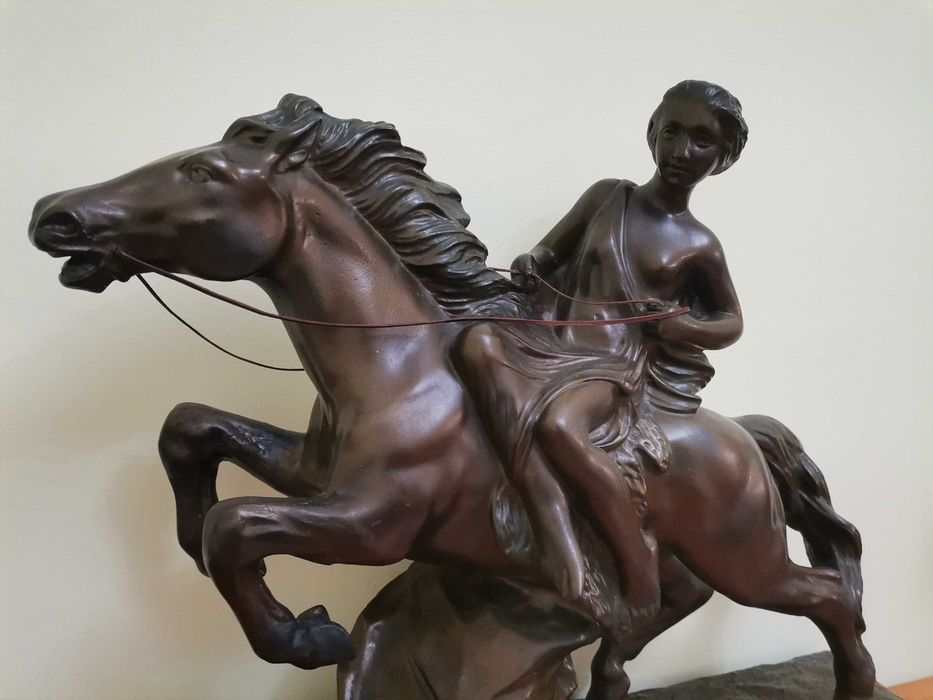 Rzeźba figuralna "Déesse à Cheval"  druga połowa XIX wieku