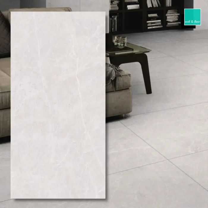 Płytki Gresowe 9mm Swim Softy/Bianco Carving 120x60 Elegancki salon