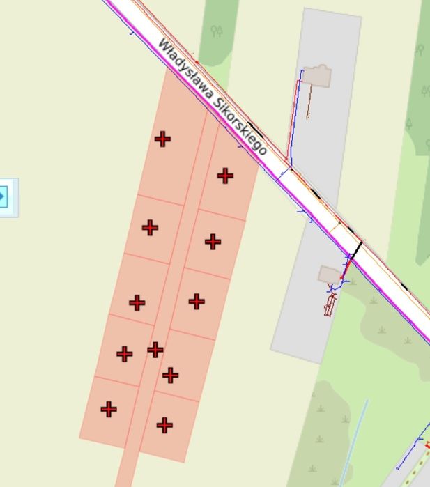 Działki budowlane Radomsko ul. Sikorskiego