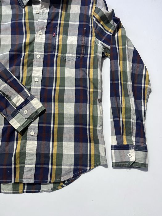 Levi's koszula w kratę bawełniana S stan bardzo dobry