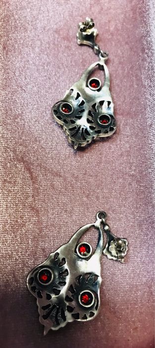 Brincos em Prata e Pedras - Rainha do Minho