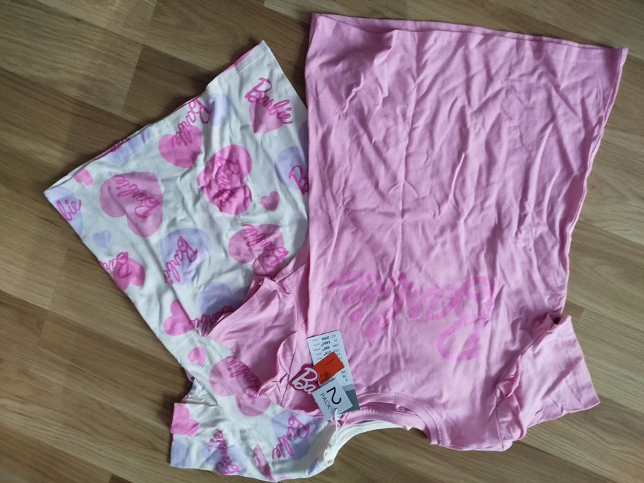 Dwupak bluzek barbie Sinsay 140cm
