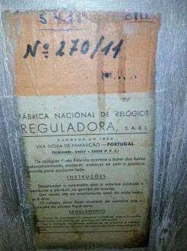 Relógio da Reguladora