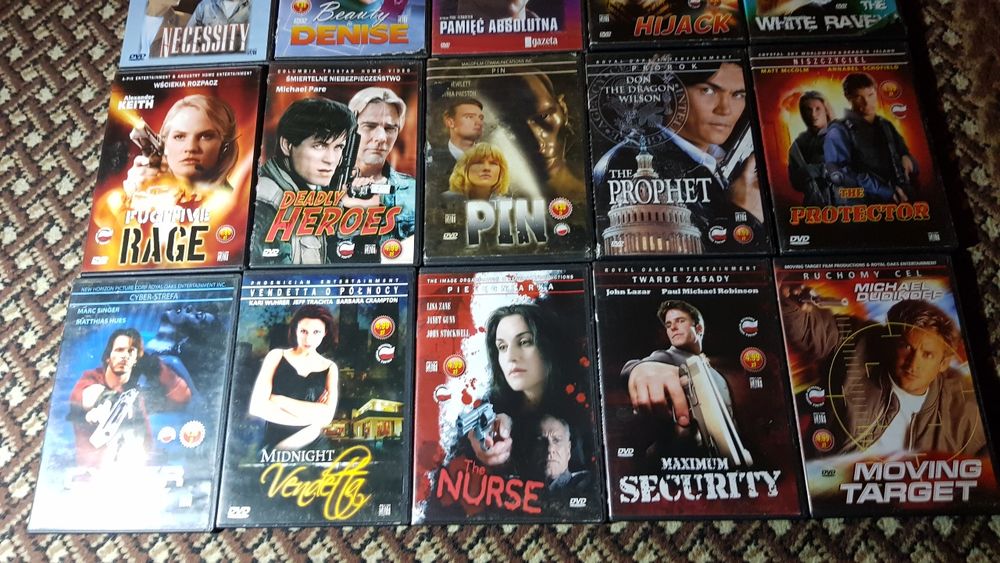 Stare dobre filmy na Płytach DVD 15szt.