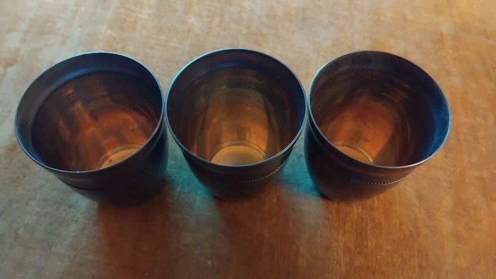 Серебряные стопки КЮЗ -новые 80 мл 44.6 грамм 1шт. Срібні чарки
Серебр