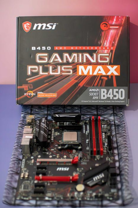 Amd B450 B450 Ryzen 5800x AMD Ryzen 5800X 32GB RGB RAM 1TB SSD