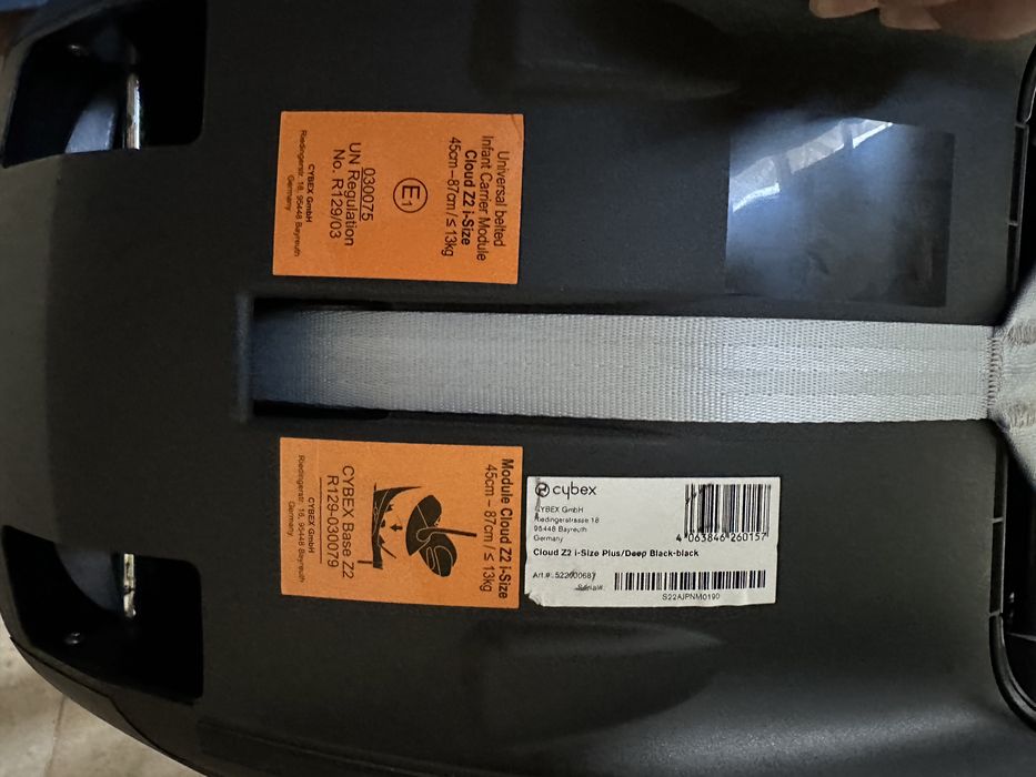 Cybex Cloud Z2 i-Size Plus deep black