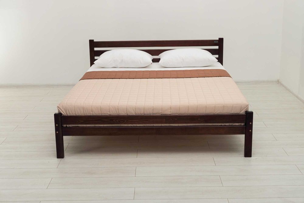 Кровать двуспальная деревянная Рич-лофт 160х200см массив сосны