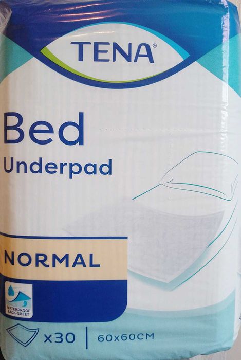 Одноразові пелюшки Tena Bed Underpad Normal поглинаючі, 60 х 60, 30 шт