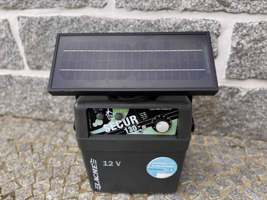 Cerca elétrica solar