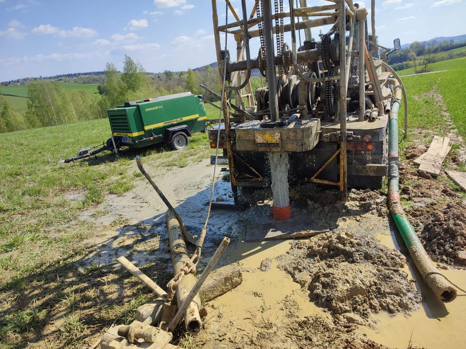 Studnie, studnie Wiercone-Gdów, Muchówka, Lipnica Murowana