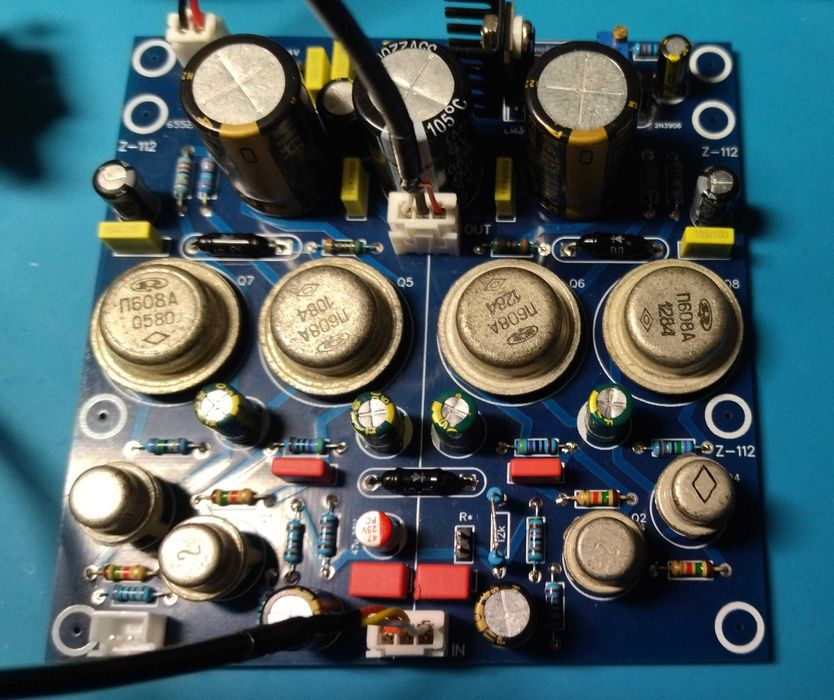 Усилитель для наушников Беслика на винтажных транзисторах МП38 П605: 1 ...