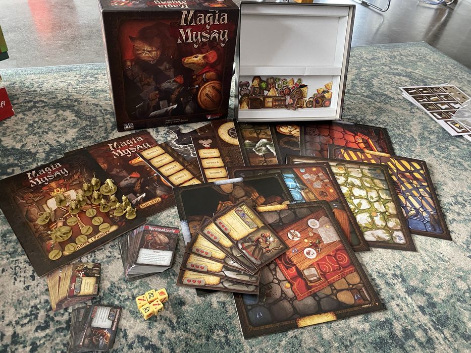 Gra planszowa Magia Myszy komplet