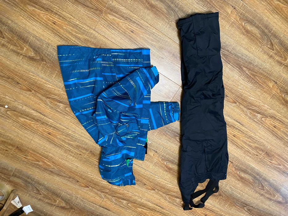 Лыжный костюм зимний комбинезон оригинал р.158