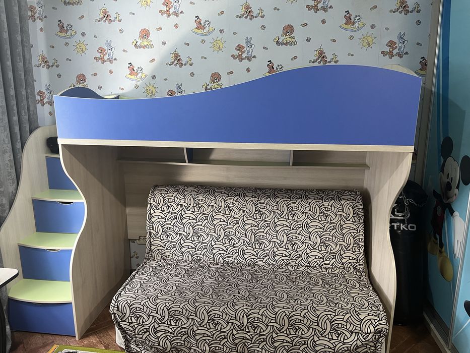 Кровать двухярусная без первого этажа