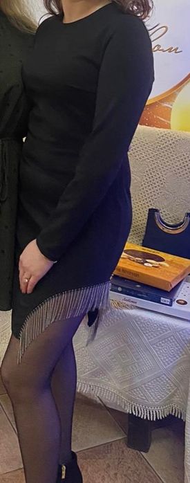 Плаття чорне розмір 42