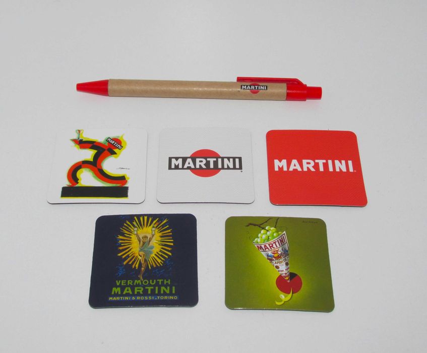 Coleção 5 Imans Martini + Oferta Caneta