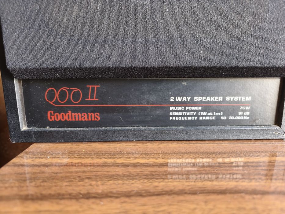Colunas de som Goodmans