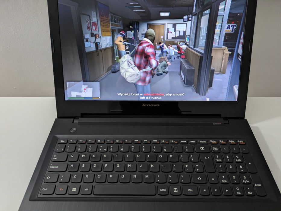 Laptop Ultrabook Lenovo 15.6" Ram 8GB Dysk SSD 256GB USB 3.2 Windows 11 Bateria 6 godzin HDMI + Torba