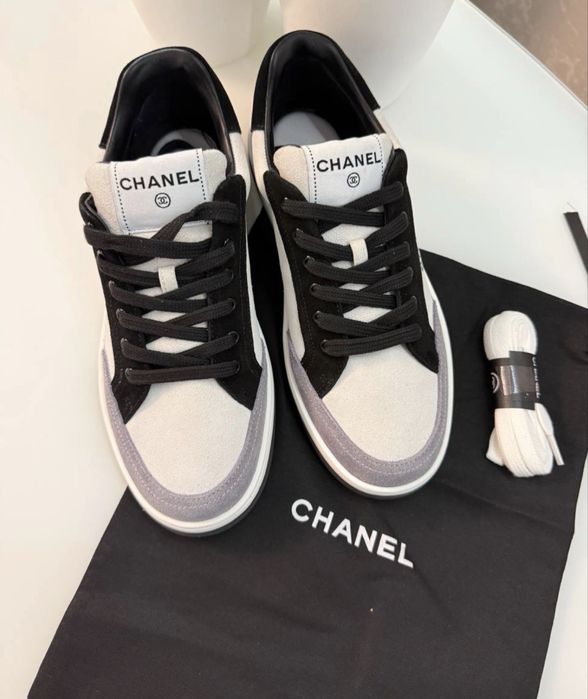 Кеди Chanel кросівки Шанель  кроссовки кеды