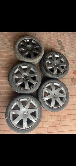 Felgi aluminiowe kola 17 4x100 ET 49 Renault Vw Skoda Seat