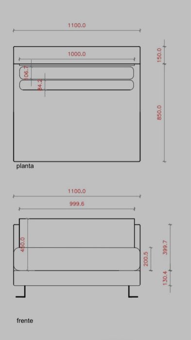 Sofá confortavel e moderno