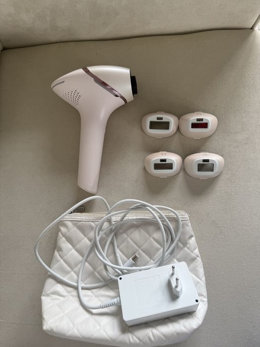 lumea phillips caly zestaw z kosmetyczką