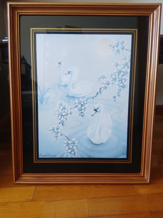 Quadro emoldurado